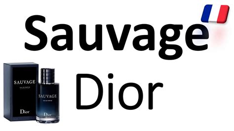 how to pronounce dior sauvage.